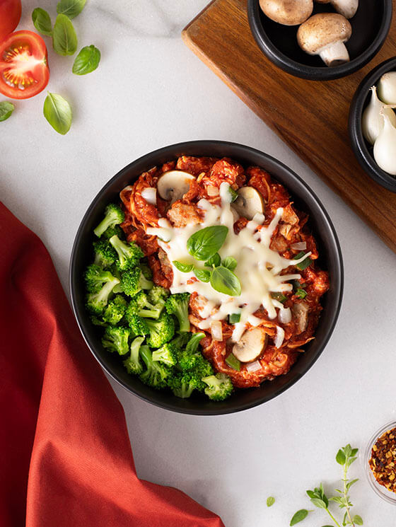 Chicken Supreme Pizza Bowl