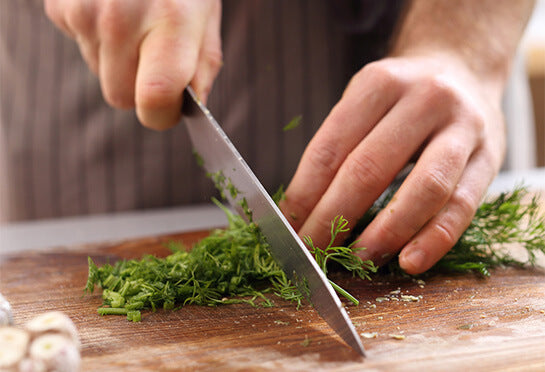 Chef preparing a meal