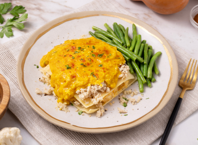 Butternut Squash Lasagna with Chicken