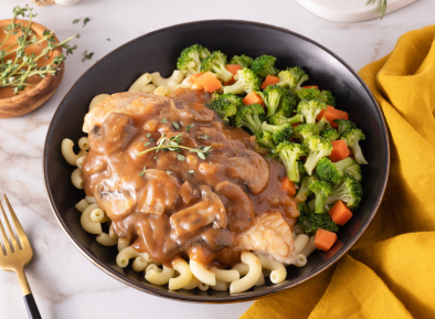 Chicken with Creamy Wine Sauce