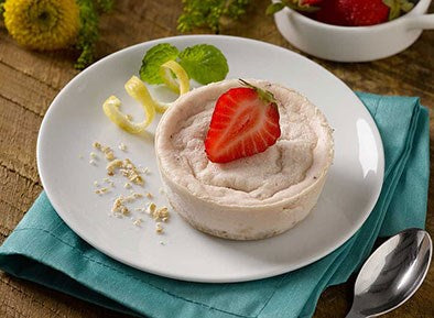 Strawberries and Cream Cheesecake