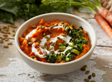 Carrot Ginger Stew with Coconut Yogurt