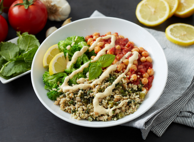 Harissa Chickpea Power Bowl