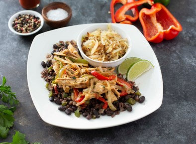 Mojo Pork with Black Beans & Rice