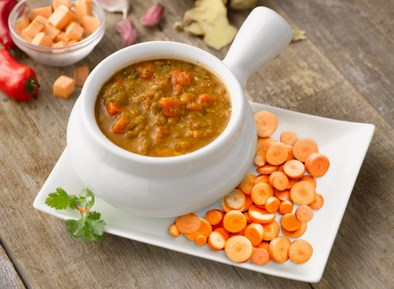 Moroccan Lentil and Sweet Potato Stew