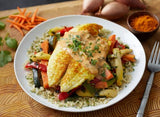 Red Curry Tilapia with Rice & Vegetables