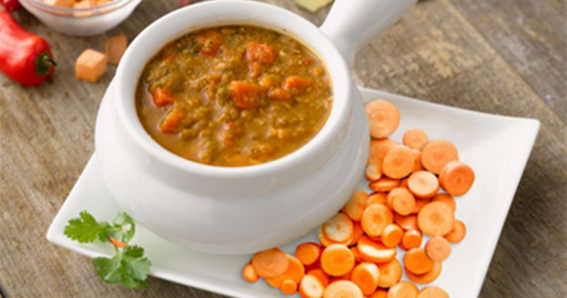 Moroccan Lentil and Sweet Potato Stew