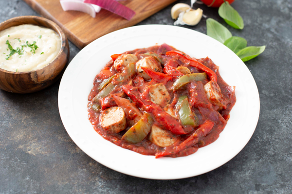 Italian Chicken Sausage with Peppers